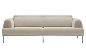 Kave Home B&eacute;žov&aacute; pohovka Aurum 234 cm