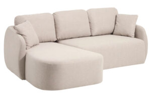 Kave Home B&eacute;žov&aacute; rozkl&aacute;dac&iacute; pohovka Laira 246 cm