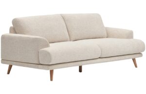 Kave Home B&eacute;žov&aacute; trojm&iacute;stn&aacute; pohovka Karin 231 cm