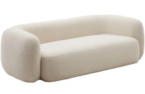 Kave Home B&eacute;žov&aacute; trojm&iacute;stn&aacute; pohovka Martina 246 cm