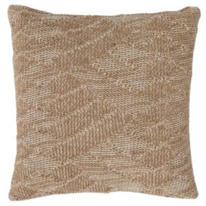 Kave Home B&eacute;žov&yacute; bavlněn&yacute; povlak na pol&scaron;t&aacute;ř Melyan 45 x 45 cm