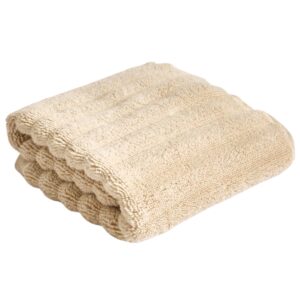 Kave Home B&eacute;žov&yacute; bavlněn&yacute; ručn&iacute;k Navira 30 x 50 cm