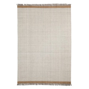 Kave Home B&eacute;žov&yacute; vlněn&yacute; koberec Brina 160 x 230 cm