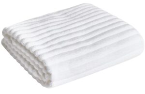 Kave Home B&iacute;l&aacute; bavlněn&aacute; osu&scaron;ka Navira 70 x 140 cm