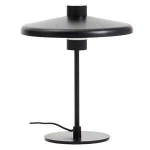 Kave Home Čern&aacute; kovov&aacute; stoln&iacute; lampa Nuvira