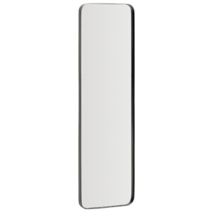 Kave Home Čern&eacute; kovov&eacute; z&aacute;věsn&eacute; zrcadlo Marco 150