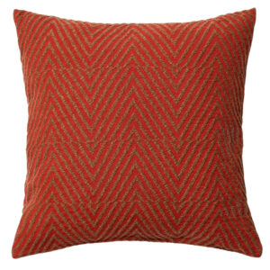 Kave Home Červen&yacute; bavlněn&yacute; povlak na pol&scaron;t&aacute;ř Lunver 50 x 50 cm