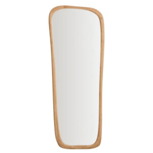 Kave Home Dřevěn&eacute; z&aacute;věsn&eacute; zrcadlo Alura 158 x 61 cm