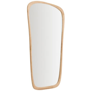 Kave Home Dřevěn&eacute; z&aacute;věsn&eacute; zrcadlo Alura 192 x 94