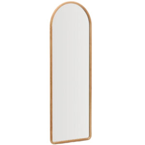 Kave Home Dřevěn&eacute; zrcadlo Milsa 155 x 55 cm