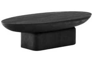 Kave Home Dřevěn&yacute; konferenčn&iacute; stolek Ovak 140 x 70 cm