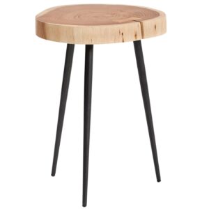 Kave Home Dřevěn&yacute; odkl&aacute;dac&iacute; stolek Tanive 35 cm