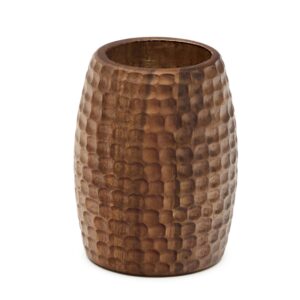 Kave Home Dřevěn&yacute; stojan na zubn&iacute; kart&aacute;čky Fraz