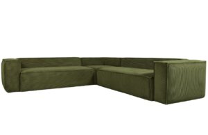 Kave Home Man&scaron;estrov&aacute; rohov&aacute; pohovka Blok 320 cm