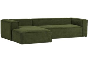 Kave Home Man&scaron;estrov&aacute; rohov&aacute; pohovka Blok 330 cm