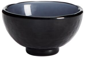 Kave Home Modr&aacute; skleněn&aacute; miska Sileia 10 cm