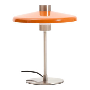 Kave Home Oranžov&aacute; kovov&aacute; stoln&iacute; lampa Nuvira