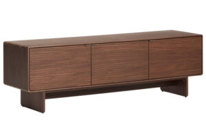 Kave Home Ořechov&yacute; TV stolek Norlen 150 x 40 cm