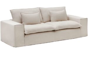 Kave Home Pohovka Anarela 280 cm s odn&iacute;mateln&yacute;m potahem