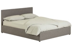 Kave Home &Scaron;ed&aacute; dvoulůžkov&aacute; postel Nahiri 180 x 200 cm