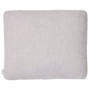 Kave Home &Scaron;ed&yacute; boucl&eacute; pol&scaron;t&aacute;ř Martina 36 x 47 cm