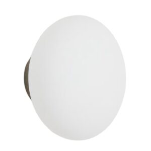 Kave Home Skleněn&eacute; n&aacute;stěnn&eacute; světlo Bamila 15 cm