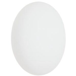 Kave Home Skleněn&eacute; n&aacute;stěnn&eacute; světlo Bamila 26 cm