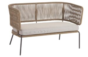 Kave Home Zahradn&iacute; pohovka Nadin 135 cm