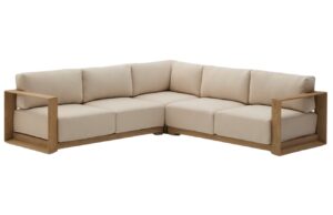 Kave Home Zahradn&iacute; rohov&aacute; pohovka Ambra 248 cm