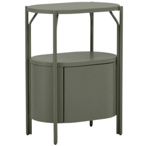 Kave Home Zelen&aacute; lakovan&aacute; koupelnov&aacute; skř&iacute;ňka Arely 60 x 40 cm