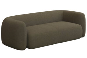 Kave Home Zelen&aacute; trojm&iacute;stn&aacute; pohovka Martina 246 cm