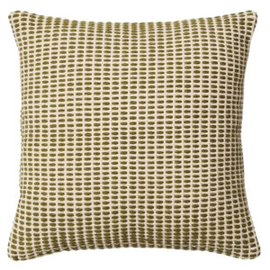 Kave Home Zelen&yacute; bavlněn&yacute; povlak na pol&scaron;t&aacute;ř Erelia 45 x 45 cm