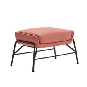 Kor&aacute;lově červen&aacute; l&aacute;tkov&aacute; podnožka Teulat Sadira 43 x 69 cm