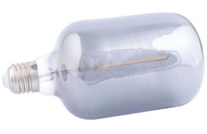 Kouřově &scaron;ed&aacute; dekorativn&iacute; LED ž&aacute;rovka ZUIVER HAZY E27 17 cm