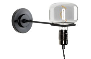 Kouřově &scaron;ed&eacute; n&aacute;stěnn&eacute; světlo ZUIVER HAZY