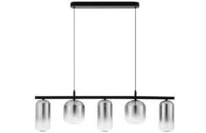 Kouřově &scaron;ed&eacute; skleněn&eacute; z&aacute;věsn&eacute; LED světlo Nova Luce Aelia 95 cm