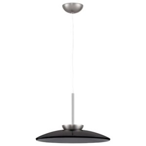 Kouřově &scaron;ed&eacute; skleněn&eacute; z&aacute;věsn&eacute; LED světlo Nova Luce Esti 50 cm