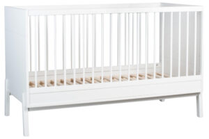 Kr&eacute;mově b&iacute;l&aacute; dětsk&aacute; rostouc&iacute; post&yacute;lka Quax Ashi 70 x 140 cm