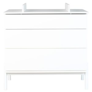 Kr&eacute;mově b&iacute;l&aacute; n&aacute;stavba pro přebalovac&iacute; komodu Quax Ashi 96 x 65 cm