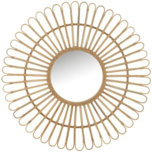 Kulat&eacute; z&aacute;věsn&eacute; zrcadlo J-line Kare 110 cm