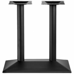 Line Base Čern&aacute; dvojit&aacute; stolov&aacute; podnož 38 x 70 x 72 cm