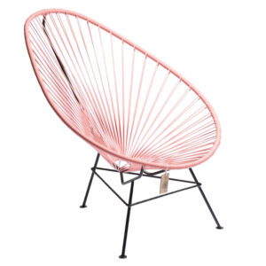 Lososově růžov&eacute; zahradn&iacute; křeslo Acapulco