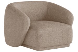 Maison Heritage Hněd&eacute; čalouněn&eacute; křeslo Jane