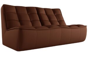 Maison Heritage Koňakově hněd&aacute; kožen&aacute; pohovka Moni 163 cm