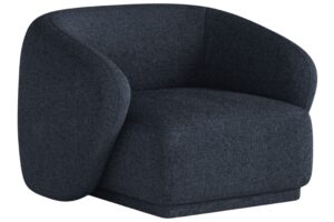 Maison Heritage N&aacute;mořnicky modr&eacute; čalouněn&eacute; křeslo Jane