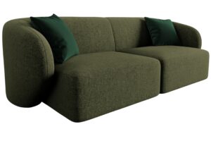 Maison Heritage Zelen&aacute; dvoum&iacute;stn&aacute; pohovka Chiara 188 cm