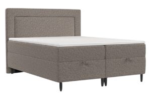 Maison de R&ecirc;ve Hněd&aacute; čalouněn&aacute; postel NEA 180 x 200 cm