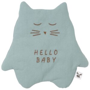 Malomi Kids M&aacute;tově zelen&yacute; bavlněn&yacute; muchl&aacute;ček Hello Baby 30 cm