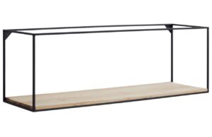 Mangov&aacute; n&aacute;stěnn&aacute; police Kave Home Elisha 90 cm