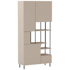 Marckeric B&eacute;žov&aacute; lakovan&aacute; knihovna Perla 175 x 84 cm